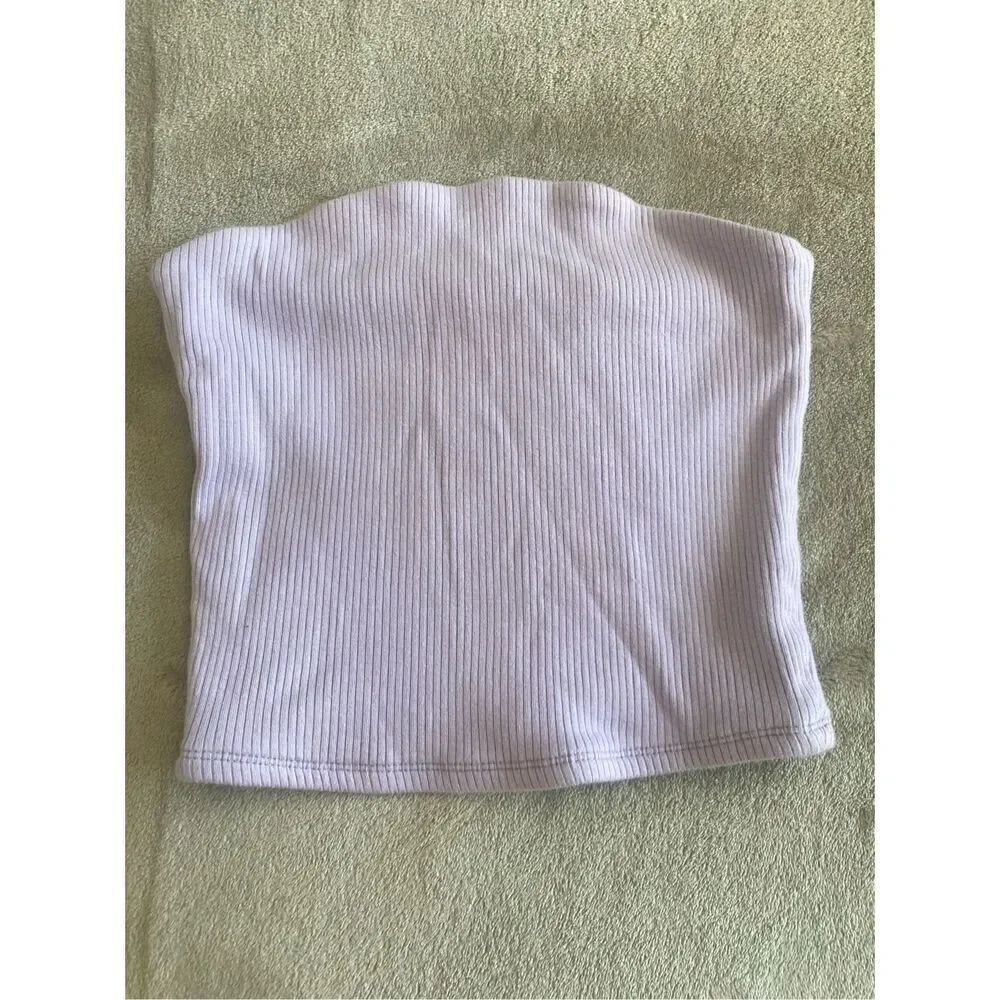 Garage Purple Tube Top Size S